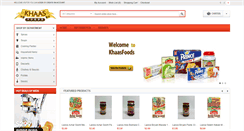 Desktop Screenshot of khaasfoods.com