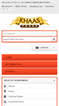 Mobile Screenshot of khaasfoods.com